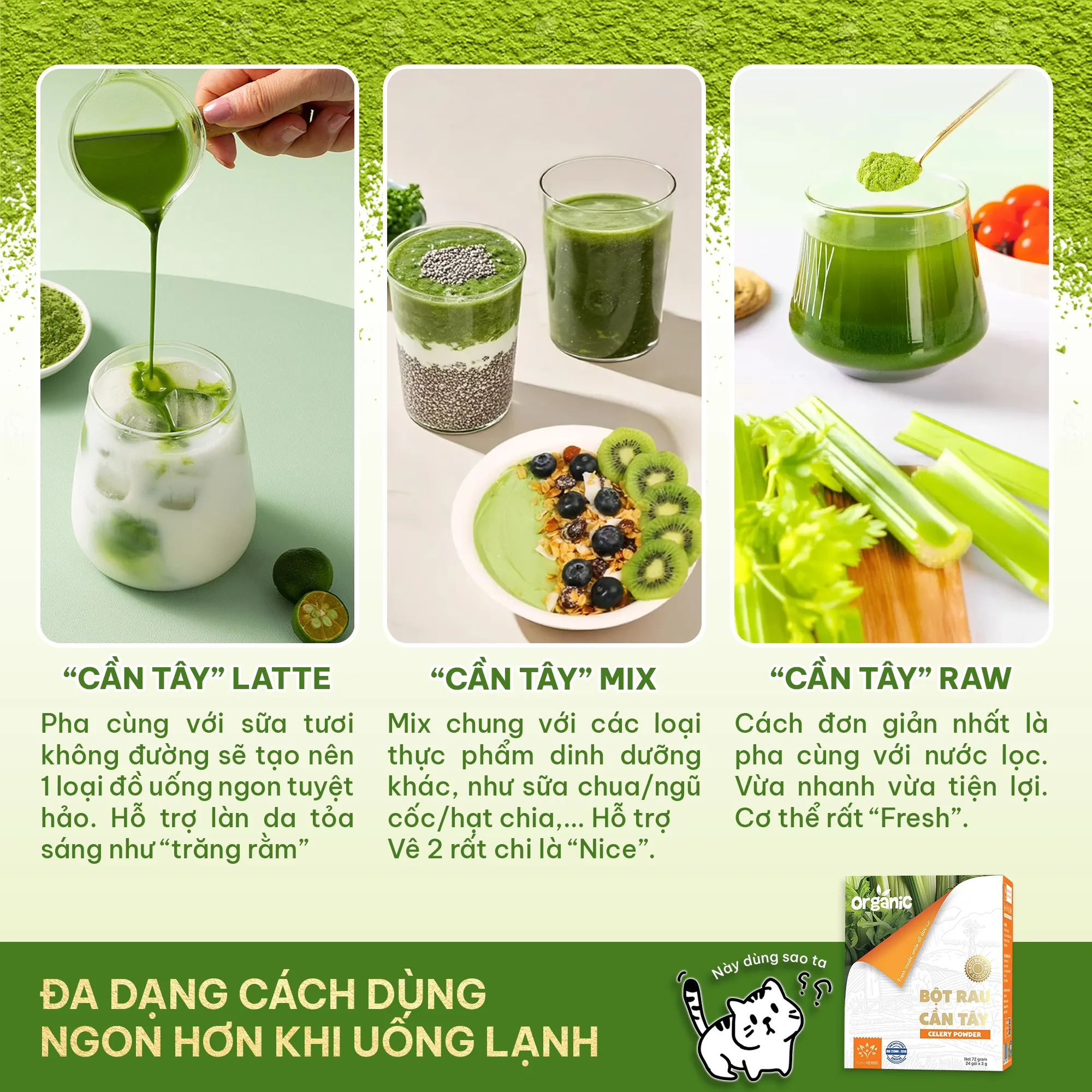 Phát Hiện Công Thức Nước Ép Cần Tây Dành Cho Người Lười